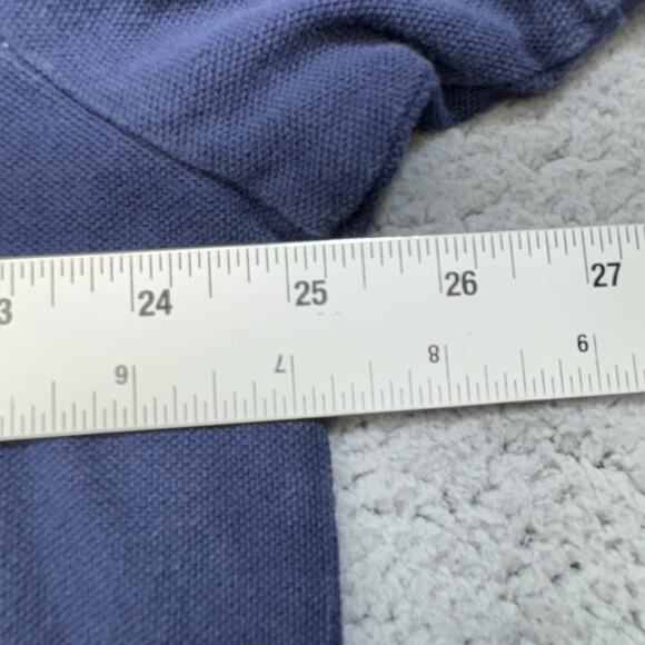 Ralph‎ Lauren Polo Shirt Mens 2XL Custom Fit Big Pony Rugby Embroidered 3 Sleeve - Picture 7 of 11